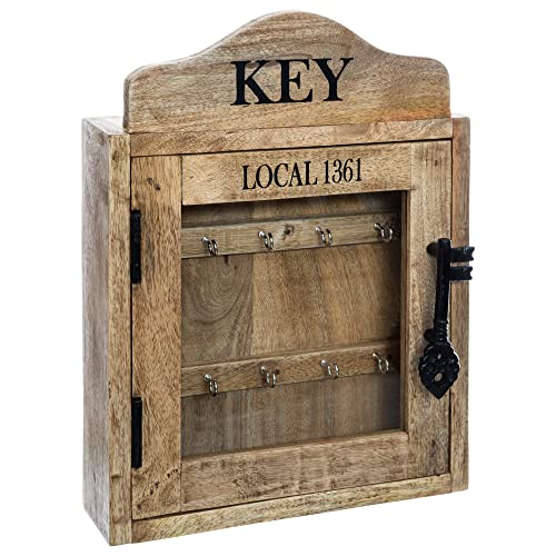 Atmosphera - Schlüsselkasten Local - Mangoholz 30 × 40 cm - Kastanienbraun Atmosphera - Schlüsselkasten Local - Mangoholz 30 × 40 cm - Kastanienbraun von ATMOSPHERA CREATEUR D'INTERIEUR