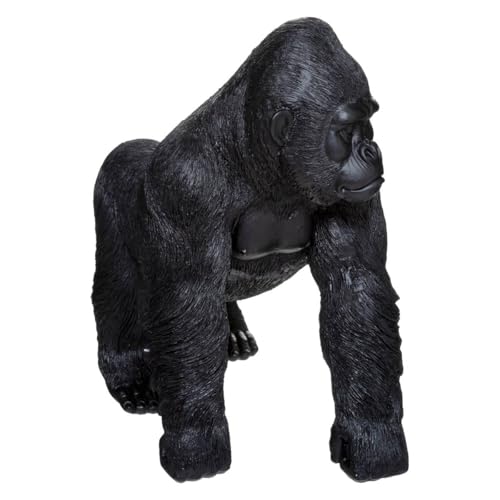 Atmosphera - Skulptur eines Gorillas in Bewegung H. 37 cm - Schwarz Atmosphera - Skulptur eines Gorillas in Bewegung H. 37 cm - Schwarz von ATMOSPHERA CREATEUR D'INTERIEUR