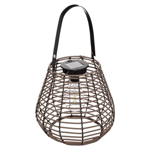 Solarlampe "Viky" H26 Tonkabraun von Tonkabraun
