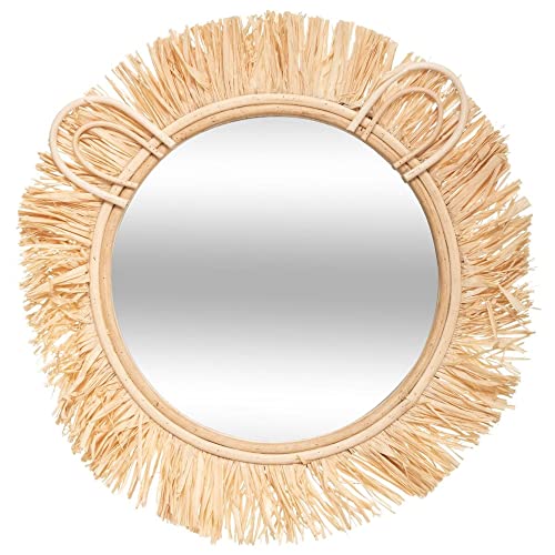 Specchio per Bambini Lion, Ø 38 cm, Con Cornice in Rafia - Atmosphera Specchio per Bambini Lion, Ø 38 cm, Con Cornice in Rafia - Atmosphera von ATMOSPHERA CREATEUR D'INTERIEUR