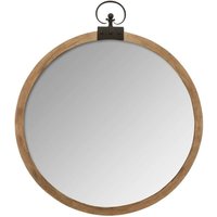 Atmosphera Créateur D'intérieur - Wandspiegel, rund, Deko, mit Holzrahmen, Durchmesser 74 cm - Atmosphera Atmosphera Créateur D'intérieur - Wandspiegel, rund, Deko, mit Holzrahmen, Durchmesser 74 cm - Atmosphera von ATMOSPHERA