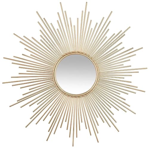 Atmosphera - Spiegel Sonne goldfarben - Metall D 99 cm - Gold von ATMOSPHERA CREATEUR D'INTERIEUR