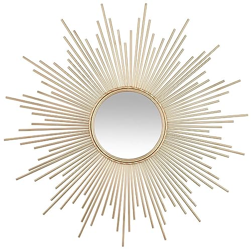 Atmosphera - Spiegel Sonne goldfarben - Metall D 99 cm - Gold von ATMOSPHERA CREATEUR D'INTERIEUR