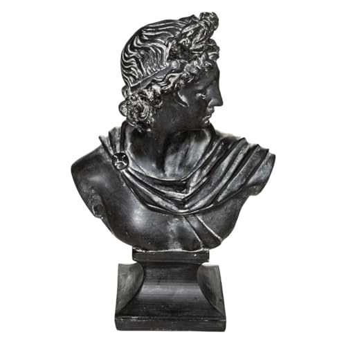 Atmosphera - Statuette Buste - schwarz - H30 cm - Schwarz von ATMOSPHERA CREATEUR D'INTERIEUR