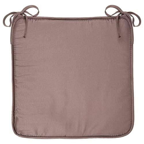 Atmosphera Stuhlkissen, 39 x 39 cm, Taupe von ATMOSPHERA CREATEUR D'INTERIEUR