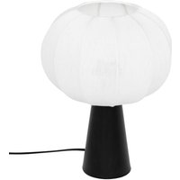 Atmosphera - Tischlampe Tobie Baumwolle silber H33cm créateur d'intérieur von ATMOSPHERA