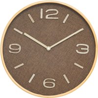 Atmosphera - Uhr Ellis Tonkastanienbraun D30cm créateur d'intérieur von ATMOSPHERA