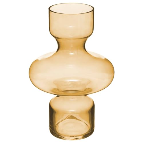 Atmosphera - Vase Arty - Glas - H29 cm - Bernstein von ATMOSPHERA CREATEUR D'INTERIEUR