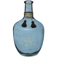 Vase Dame Jeanne Gypsy Glas H31cm - Grau von ATMOSPHERA