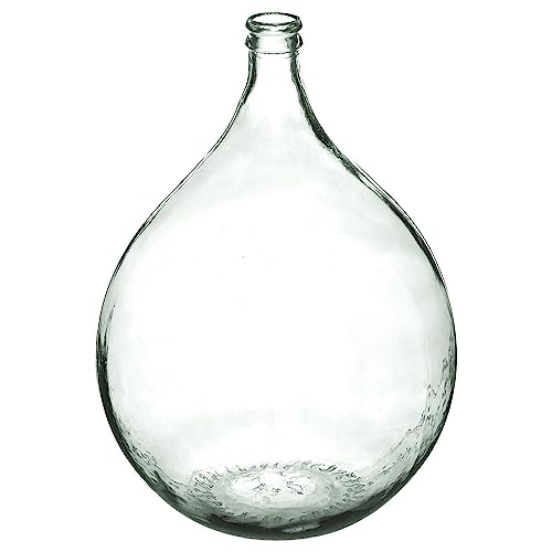 Atmosphera - Vase Dame Jeanne - recyceltes Glas - transparent H 56 cm - Transparent von ATMOSPHERA CREATEUR D'INTERIEUR