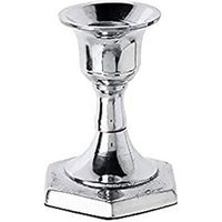 Versilberte Metall-Kerzenhalter 8x6cm sortierte Modelle von ATMOSPHERA