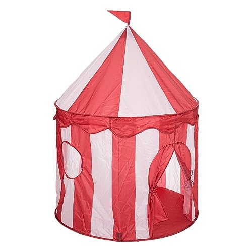 Atmosphera - Zelt Circus rot - D.100 cm - Rot von ATMOSPHERA CREATEUR D'INTERIEUR