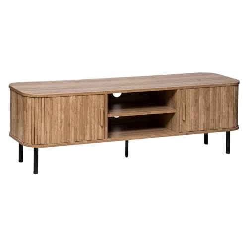 Atmosphera - Zweitüriges TV-Möbel Colva - nat. - Beige von ATMOSPHERA CREATEUR D'INTERIEUR