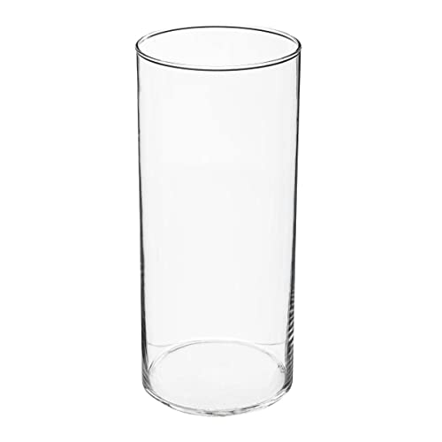 Atmosphera - Zylindervase - Glas - H30 cm - Transparent von ATMOSPHERA CREATEUR D'INTERIEUR