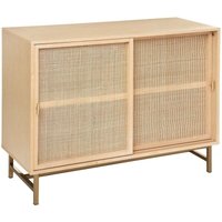 2-türiges Sideboard Rayo - Rattangeflecht Atmosphera créateur d'intérieur von ATMOSPHERA