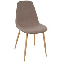 Atmosphera Créateur D'intérieur - 2er-Set Stühle Roka maulwurfsfarbenfarben Atmosphera Créateur D'intérieur - 2er-Set Stühle Roka maulwurfsfarbenfarben von ATMOSPHERA
