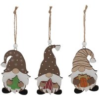 3er-Pack Geschenk-Gnom-Subjekte aus Holz H.10cm braun - Atmosphera créateur d'intérieur 3er-Pack Geschenk-Gnom-Subjekte aus Holz H.10cm braun - Atmosphera créateur d'intérieur von ATMOSPHERA