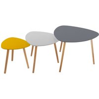 Atmosphera - 3er-Set Cafétische Kombi Mileo naturel von ATMOSPHERA