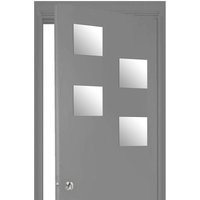 Atmosphera - Satz von 4 selbstklebenden quadratischen Spiegeln 20X20 créateur d'intérieur von ATMOSPHERA