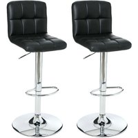 Atmosphera Créateur D'intérieur - Set aus 2 schwarzen Barhockern 'Delek' Atmosphera Créateur D'intérieur - Set aus 2 schwarzen Barhockern 'Delek' von ATMOSPHERA