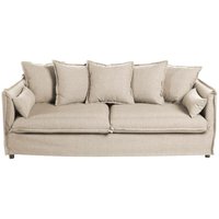 3-Sitzer-Sofa Odilon Beige Atmosphera Beige von ATMOSPHERA