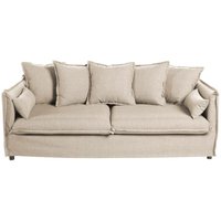 3-Sitzer-Sofa Odilon Beige Atmosphera créateur d'intérieur von ATMOSPHERA