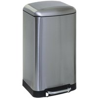 Atmosphera - Ariane 30 Liter atmosphärischer Mülleimer - Silber - naturel von ATMOSPHERA