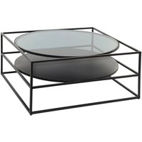 Couchtisch Yoho - Tischplatte aus gehärtetem Glas 90x90 cm Atmosphera créateur d'intérieur Couchtisch Yoho - Tischplatte aus gehärtetem Glas 90x90 cm Atmosphera créateur d'intérieur von ATMOSPHERA