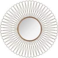 Deko-Spiegel Sonne Metall Schnallen Durchmesser 76 cm Atmosphera miroir von ATMOSPHERA