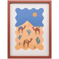 Atmosphera - Gerahmtes Druckbild Arone 30x40cm créateur d'intérieur von ATMOSPHERA