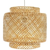 Hängeleuchte liby mit einem durchbrochenem Schirm aus Bambus, ø 40 cm Hängeleuchte liby mit einem durchbrochenem Schirm aus Bambus, ø 40 cm von ATMOSPHERA