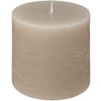 Kerze rustikal - grau taupe - 663g Atmosphera créateur d'intérieur von ATMOSPHERA