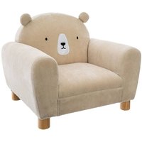 Sessel mit Rückenlehne bär, beige von ATMOSPHERA