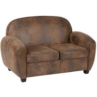 Atmosphera - Klubsitzbank Stanis 2-Sitzer Braun créateur d'intérieur von ATMOSPHERA