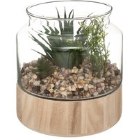 Atmosphera - Terrarium für künstliche Pflanzen - Glastopf - H17 -5 cm Transparent von ATMOSPHERA