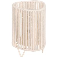 Atmosphera - LED-Lampe Akku Oda weiß H17cm - von ATMOSPHERA