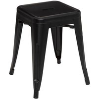 Atmosphera - Barhocker Niko , Metall, schwarz créateur d'intérieur von ATMOSPHERA