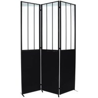 Paravent Atelier - Metall & gehärtetes Glas h. 170 cm Atmosphera créateur d'intérieur von ATMOSPHERA