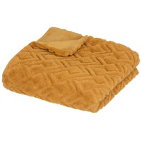 Atmosphera - Plaid Mara - Kunstpelz - ockergelb - 160x120 cm créateur d'intérieur Atmosphera - Plaid Mara - Kunstpelz - ockergelb - 160x120 cm créateur d'intérieur von ATMOSPHERA