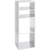 Regal 2 Fächer + 2 Regalböden mix Atmosphera weiß - Blanc Regal 2 Fächer + 2 Regalböden mix Atmosphera weiß - Blanc von ATMOSPHERA