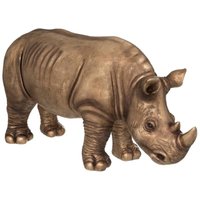 Atmosphera - Statue Nashorn - golden H45 cm créateur d'intérieur von ATMOSPHERA