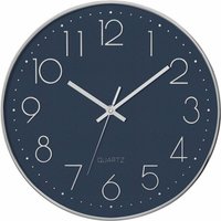 Atmosphera - Silent Wanduhr Schlafzimmer-Uhr mit Silent-Mechanik grau 30 cm Durchmesser von ATMOSPHERA
