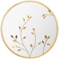 Spiegel Feuille - Metall - goldfarben d. 58 cm Atmosphera créateur d'intérieur von ATMOSPHERA