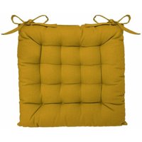 Stuhlkarree mit Knoten 38 x 38 cm Atmosphéra - Ocker - Ocre Stuhlkarree mit Knoten 38 x 38 cm Atmosphéra - Ocker - Ocre von ATMOSPHERA