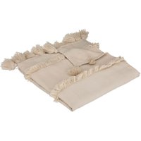 Atmosphera - Tagesdecke Boho Row, 100% pet aus Recycling, mit Fransen, 180 x 130 cm Atmosphera - Tagesdecke Boho Row, 100% pet aus Recycling, mit Fransen, 180 x 130 cm von ATMOSPHERA