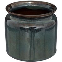 Atmosphera - Topf Bota Keramik - blau - D16 -5 cm créateur d'intérieur von ATMOSPHERA