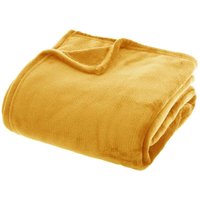 Unifarbenes Plaid aus Flanell - senfgelb 180 × 230 cm Atmosphera créateur d'intérieur Unifarbenes Plaid aus Flanell - senfgelb 180 × 230 cm Atmosphera créateur d'intérieur von ATMOSPHERA