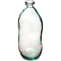 Vase Dame Jeanne - recyceltes Glas - transparent h 35 cm Atmosphera Transparent von ATMOSPHERA