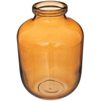 Vase - Glas - Bernstein - H23 cm Atmosphera Bernstein von ATMOSPHERA