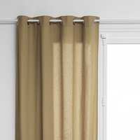 Atmosphera - Vorhang Anjali Baumwolle & Metall - beige - 135x240 cm créateur d'intérieur von ATMOSPHERA